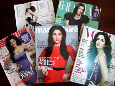 女性誌に見るド派手インド ファッション ファッション テキスタイル
