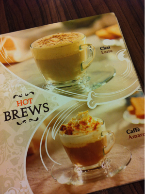 Baristaの新メニュー