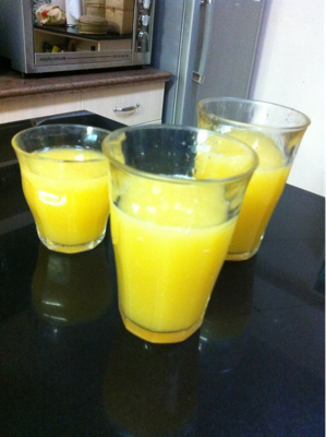 天然を飲み干す