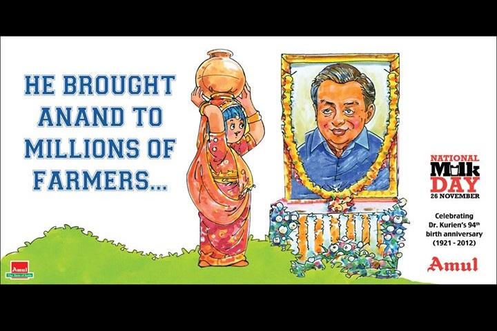 Verghese Kurien (Facebook - Amul)