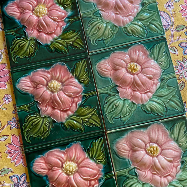 🇯🇵日本から来ました！ 欧州発、日本経由インド。旅するマジョリカ・タイル。 Made in Japan. From Europe, India  via Japan. Traveling majolica tiles. - インド百景 2021